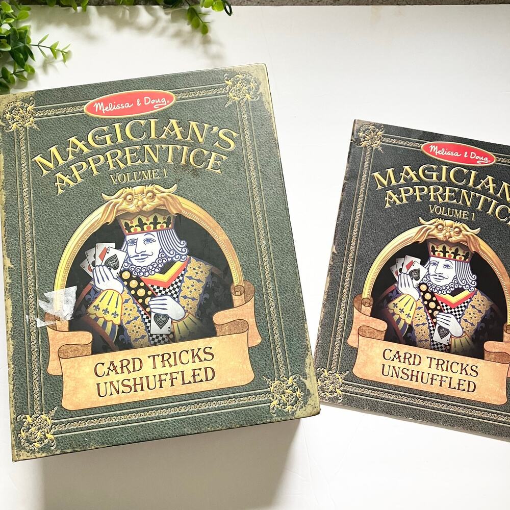 Melissa & Doug Magician's Apprentice Volume 1 "Card Tricks Unshuffled" Game Toy